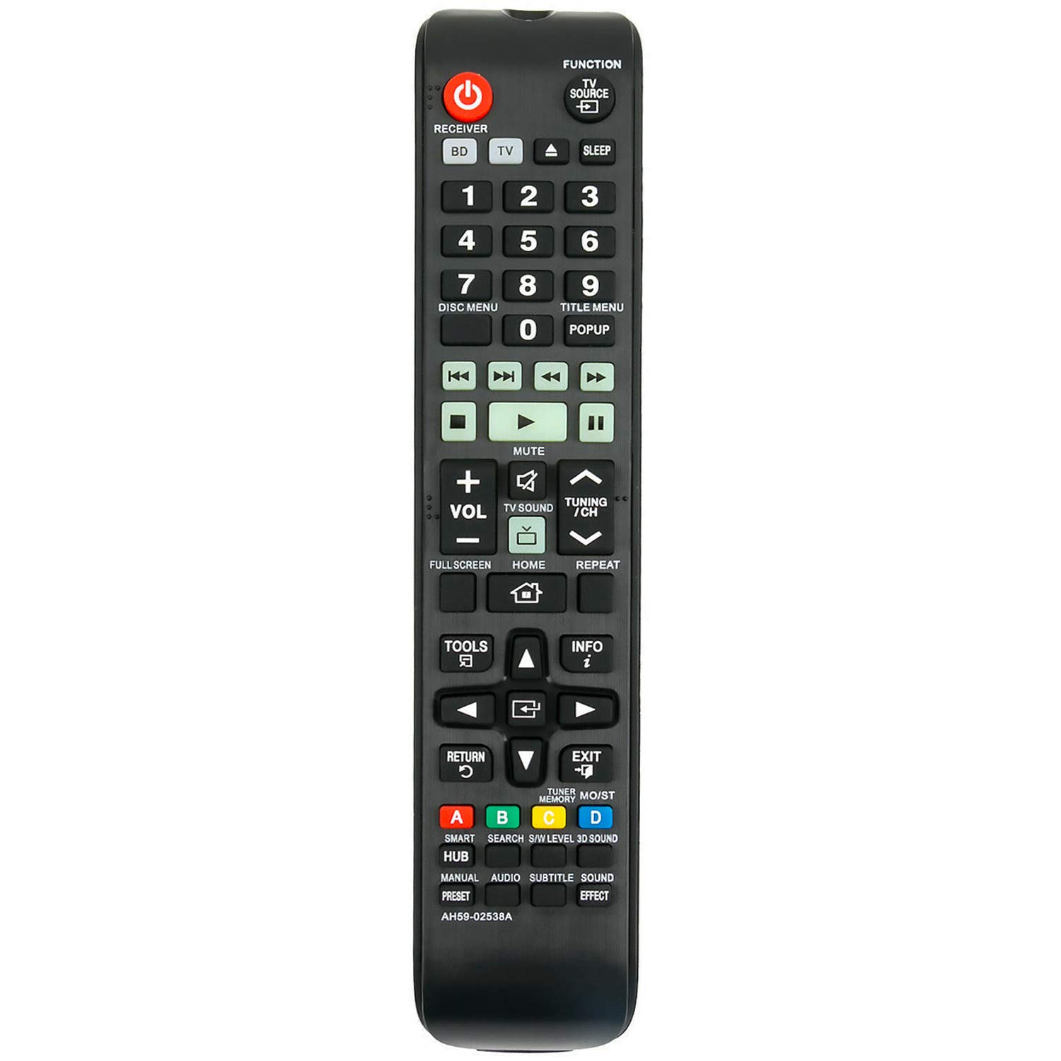 Amazon.com: AH59-02538A Remote Control fit for Samsung Blu-ray